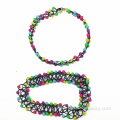 Women Fashion Necklace Multi Indian Beads Tattoo Choker